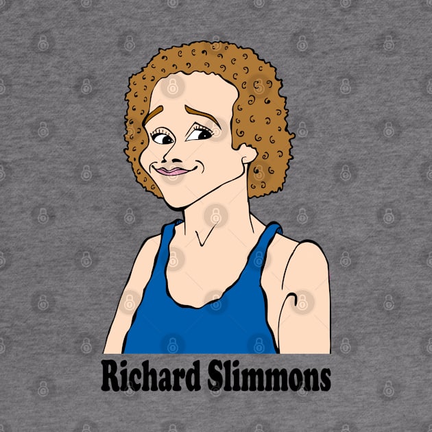 RICHARD SIMMONS FAN ART by cartoonistguy